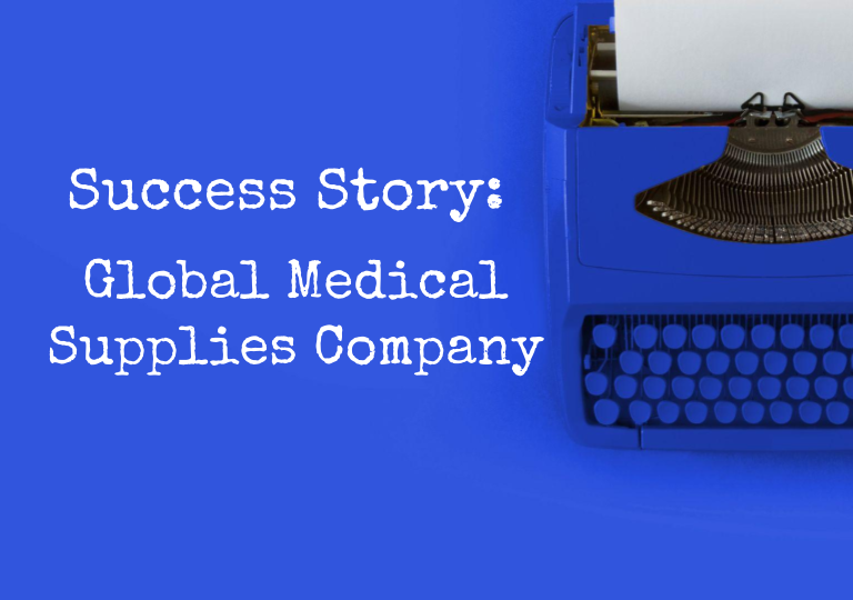 Blue Lava Success Story Global Medical Supplies
