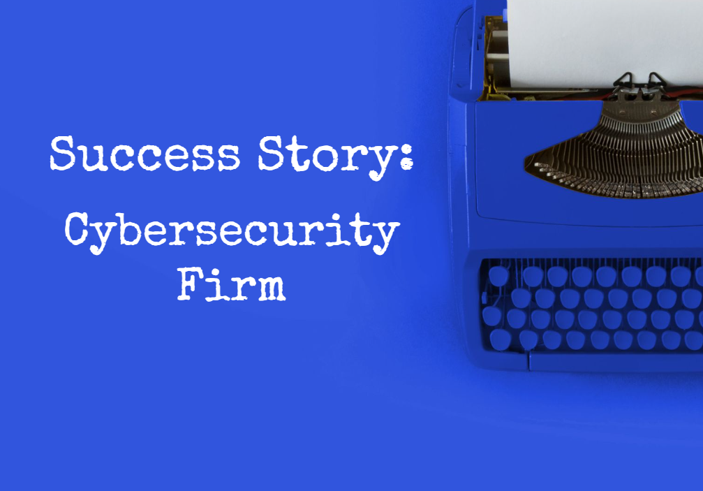 Success Story Cybersecurity Firm